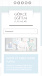 Mobile Screenshot of gokcemeslekiegitim.com